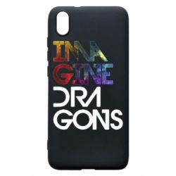Чехол для Xiaomi Redmi 7A Imagine Dragons and space - PrintSalon