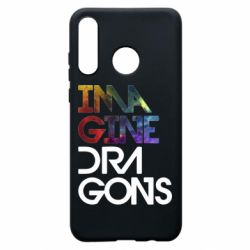 Чехол для Huawei P30 Lite Imagine Dragons and space - PrintSalon