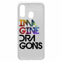Чехол для Samsung A40 Imagine Dragons and space - PrintSalon