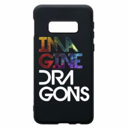Чехол для Samsung S10e Imagine Dragons and space - PrintSalon
