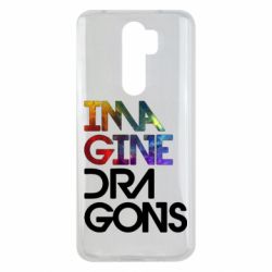 Чехол для Xiaomi Redmi Note 8 Pro Imagine Dragons and space - PrintSalon