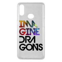 Чехол для Samsung A10s Imagine Dragons and space - PrintSalon