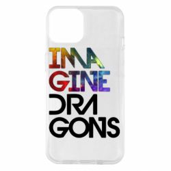 Чехол для iPhone 14 Imagine Dragons and space - PrintSalon