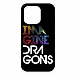 Чехол для iPhone 14 Pro Imagine Dragons and space - PrintSalon
