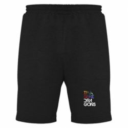 Мужские шорты Imagine Dragons and space - PrintSalon