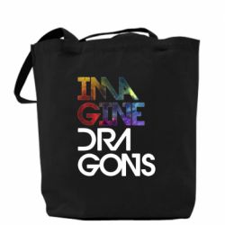 Шоппер Imagine Dragons and space - PrintSalon