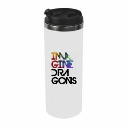 Термокружка Imagine Dragons and space - PrintSalon