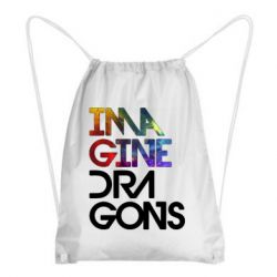 Рюкзак-мешок Imagine Dragons and space - PrintSalon