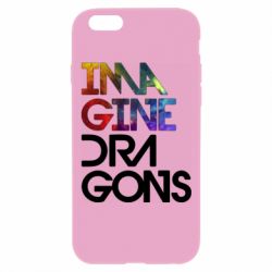 Чехол для iPhone 6 Plus/6S Plus Imagine Dragons and space - PrintSalon