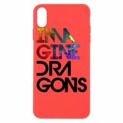 Чехол для iPhone X/Xs Imagine Dragons and space - PrintSalon