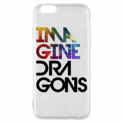 Чехол для iPhone 6/6S Imagine Dragons and space - PrintSalon