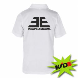 Детское поло Imagine Dragons Evolve simbol - PrintSalon