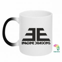 Чашка-хамелеон Imagine Dragons Evolve simbol - PrintSalon