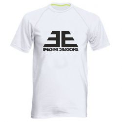 Мужская футболка для спорта Imagine Dragons Evolve simbol - PrintSalon