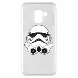 Чехол для Samsung A8 2018 Имперский штурмовик - PrintSalon