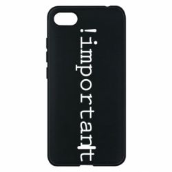 Чехол для Xiaomi Redmi 6A !important - PrintSalon