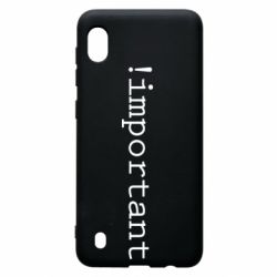 Чехол для Samsung A10 !important - PrintSalon