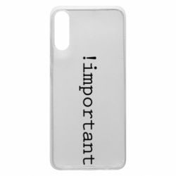 Чехол для Samsung A70 !important - PrintSalon