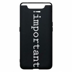 Чехол для Samsung A80 !important - PrintSalon