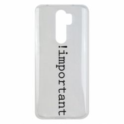 Чехол для Xiaomi Redmi Note 8 Pro !important - PrintSalon