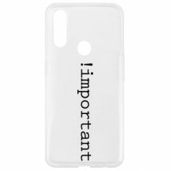 Чехол для Oppo A31 !important - PrintSalon