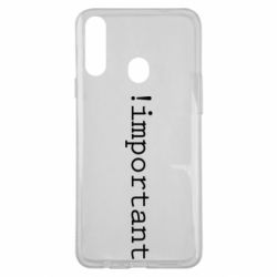 Чехол для Samsung A20s !important - PrintSalon