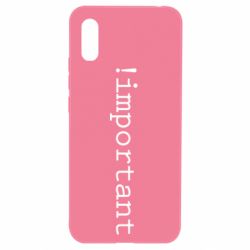 Чехол для Xiaomi Redmi 9a !important - PrintSalon