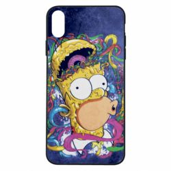 Чехол для iPhone Xs Max In Homer's head - PrintSalon