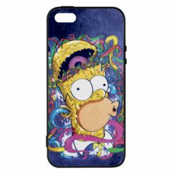Чехол для iPhone5/5S/SE In Homer's head - PrintSalon