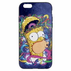 Чехол для iPhone 6/6S In Homer's head - PrintSalon