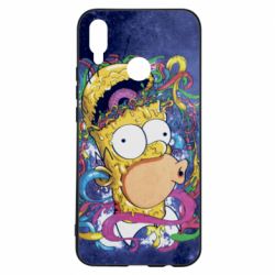 Чехол для Huawei P Smart Plus 2018 In Homer's head - PrintSalon
