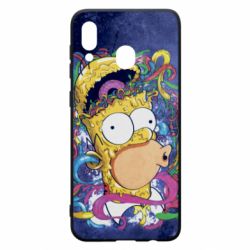 Чехол для Samsung A20 In Homer's head - PrintSalon