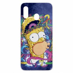 Чехол для Samsung A30 In Homer's head - PrintSalon