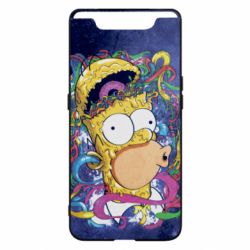Чехол для Samsung A80 In Homer's head - PrintSalon