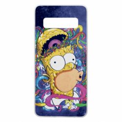 Чехол для Samsung S10 In Homer's head - PrintSalon