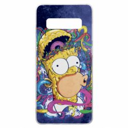 Чехол для Samsung S10+ In Homer's head - PrintSalon
