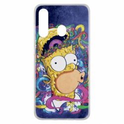 Чехол для Samsung M40 In Homer's head - PrintSalon