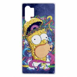 Чехол для Samsung Note 10 Plus In Homer's head - PrintSalon