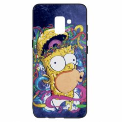 Чехол для Samsung A8+ 2018 In Homer's head - PrintSalon