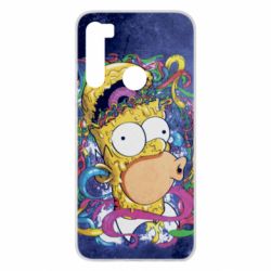 Чехол для Xiaomi Redmi Note 8 In Homer's head - PrintSalon