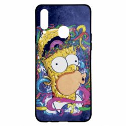 Чехол для Samsung A20s In Homer's head - PrintSalon
