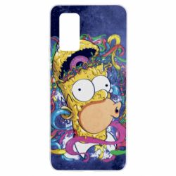 Чехол для Samsung A32 4G In Homer's head - PrintSalon