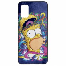 Чехол для Samsung A41 In Homer's head-PrintSalon Чехол для Samsung A41 In Homer's head