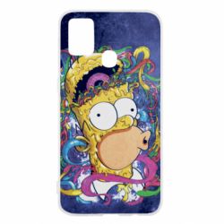 Чехол для Samsung M31 In Homer's head - PrintSalon