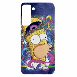 Чехол для Samsung S21 In Homer's head