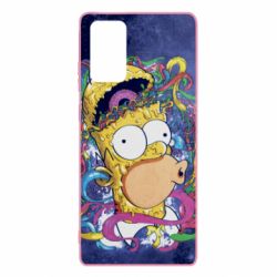 Чехол для Samsung Note 20 In Homer's head - PrintSalon