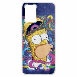 Чехол для Oppo A74 4G In Homer's head - PrintSalon