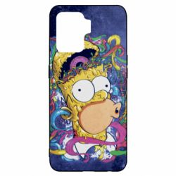 Чехол для Oppo Reno 5 Lite In Homer's head - PrintSalon