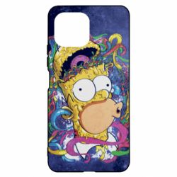 Чехол для Xiaomi Mi11 Lite In Homer's head - PrintSalon