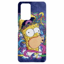 Чехол для Xiaomi Redmi Note 10 Pro In Homer's head - PrintSalon